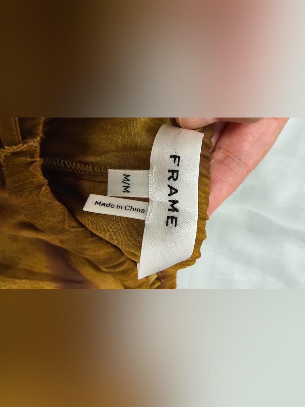 NWOT* Frame the silk lounge pants - size M - Picture 6 of 8